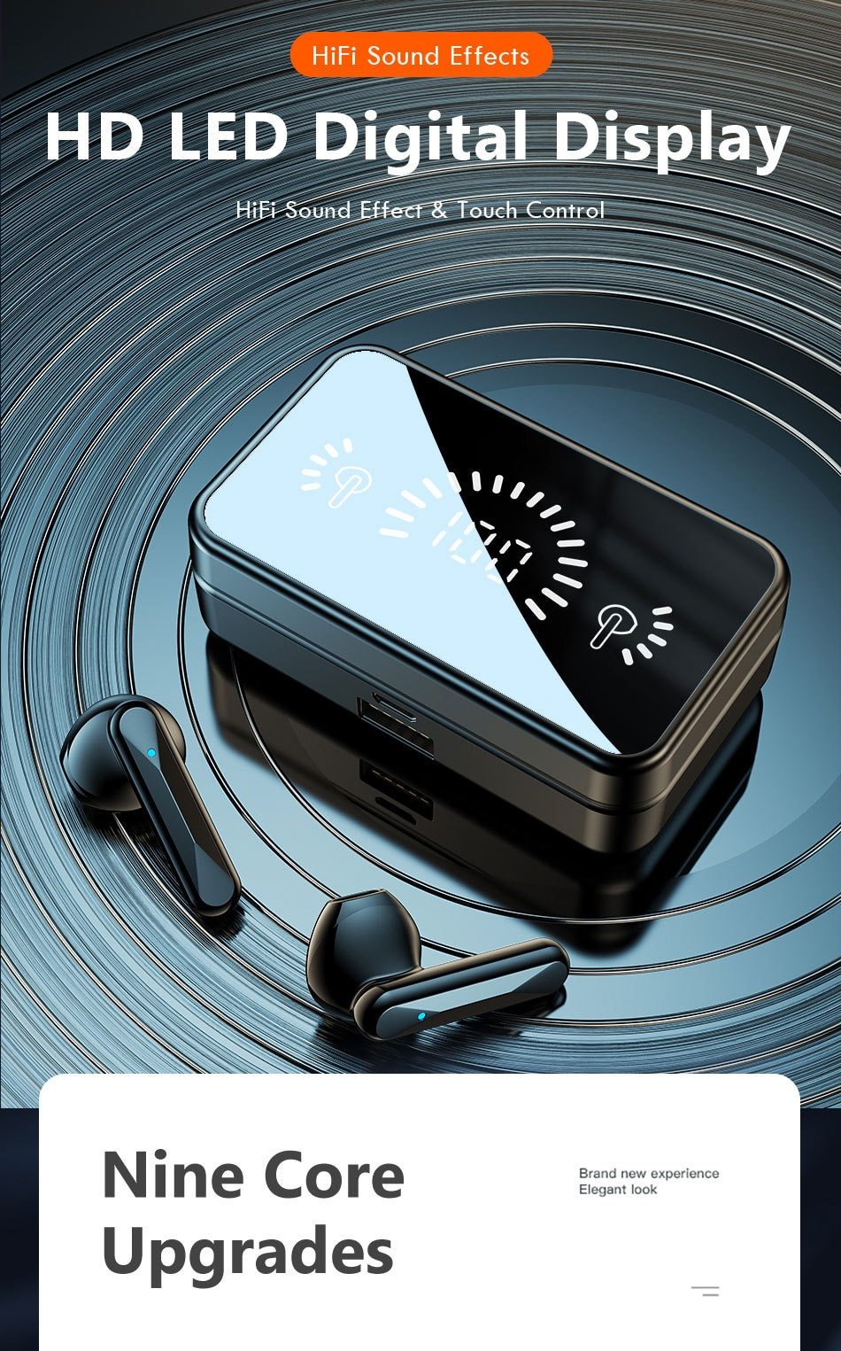 Ninja Dragons BT-MBOX True Wireless Earbuds | Yellow Pandora
