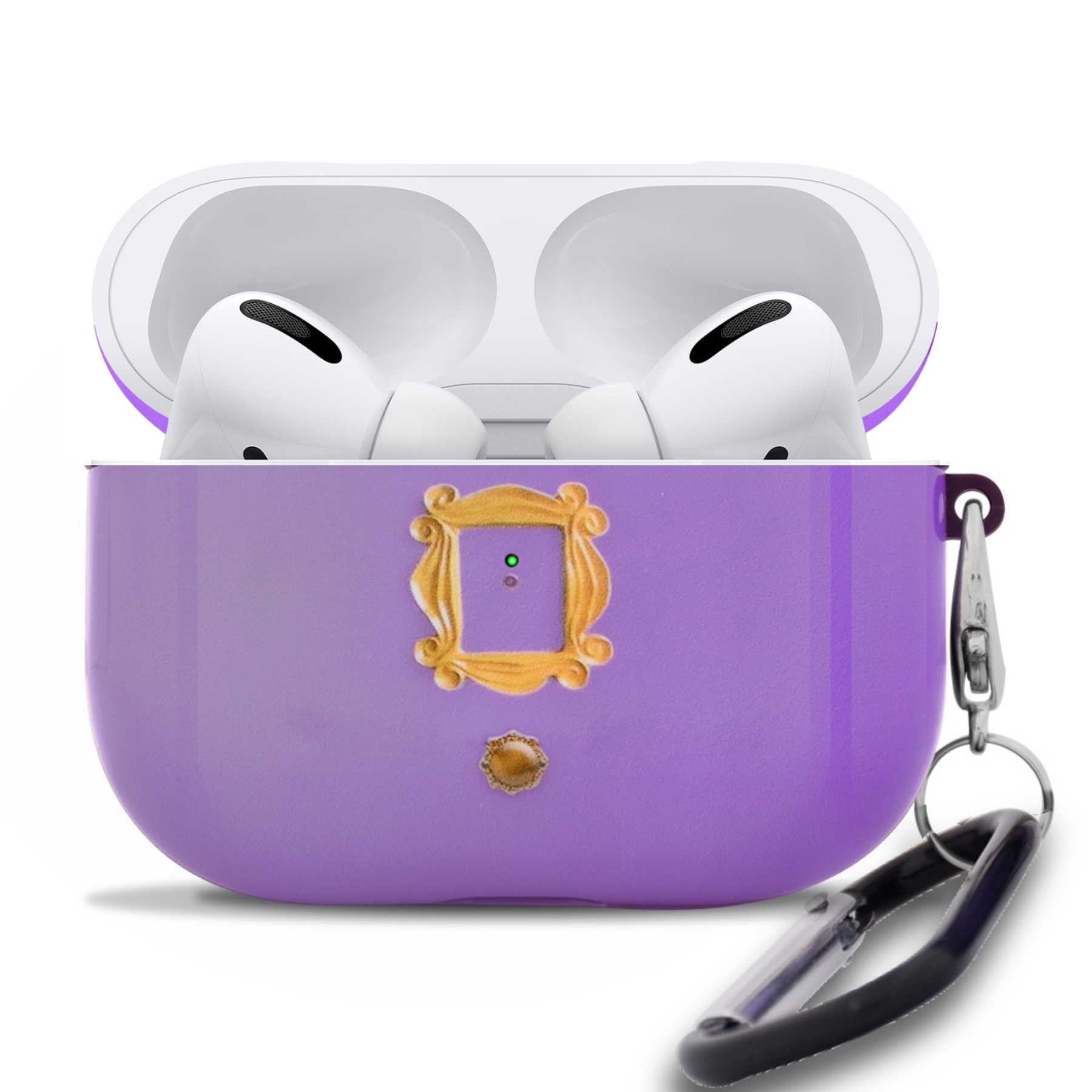 FRIENDS Tv Show Purple Door AirPods Pro Case