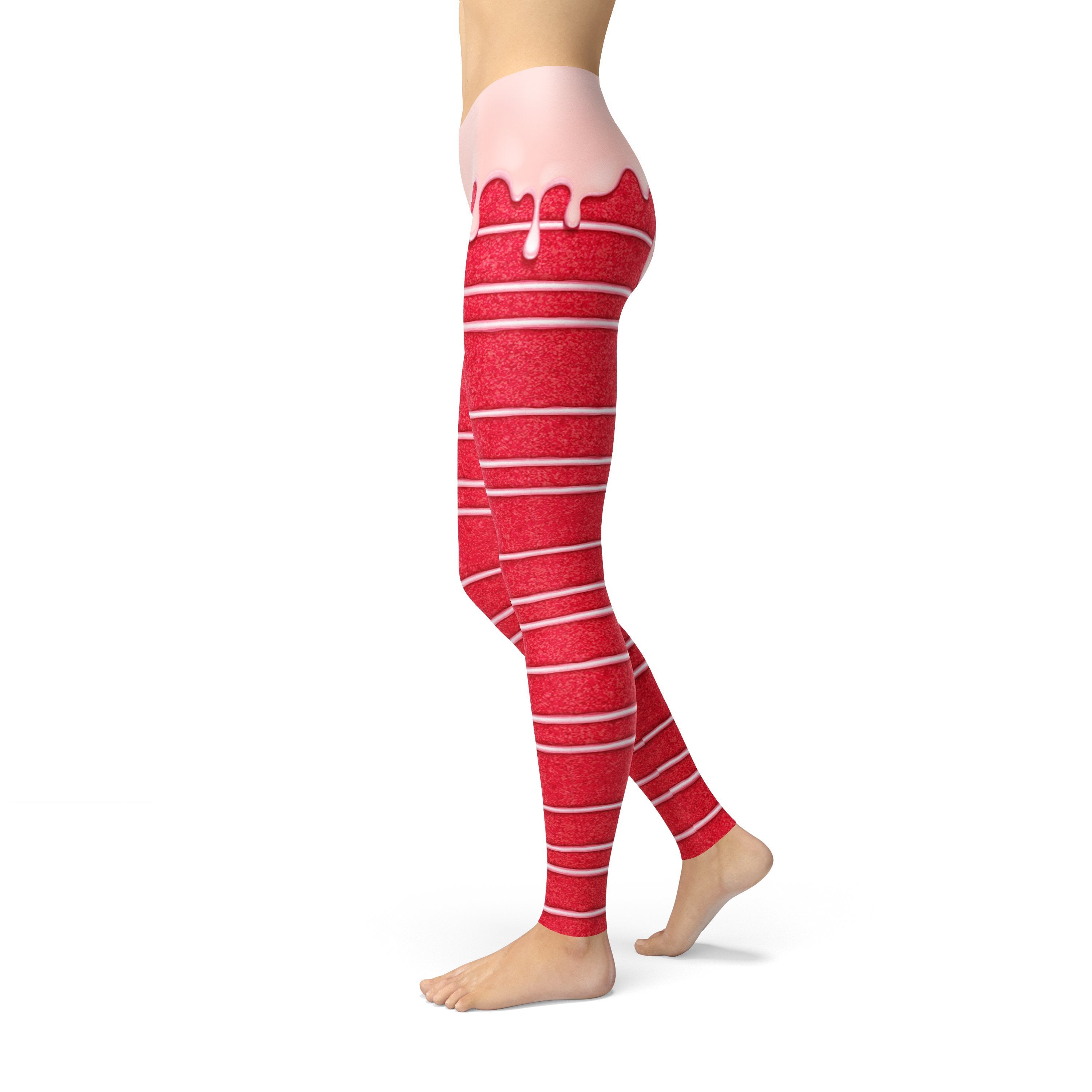 Jean Red Velvet Cake Leggings