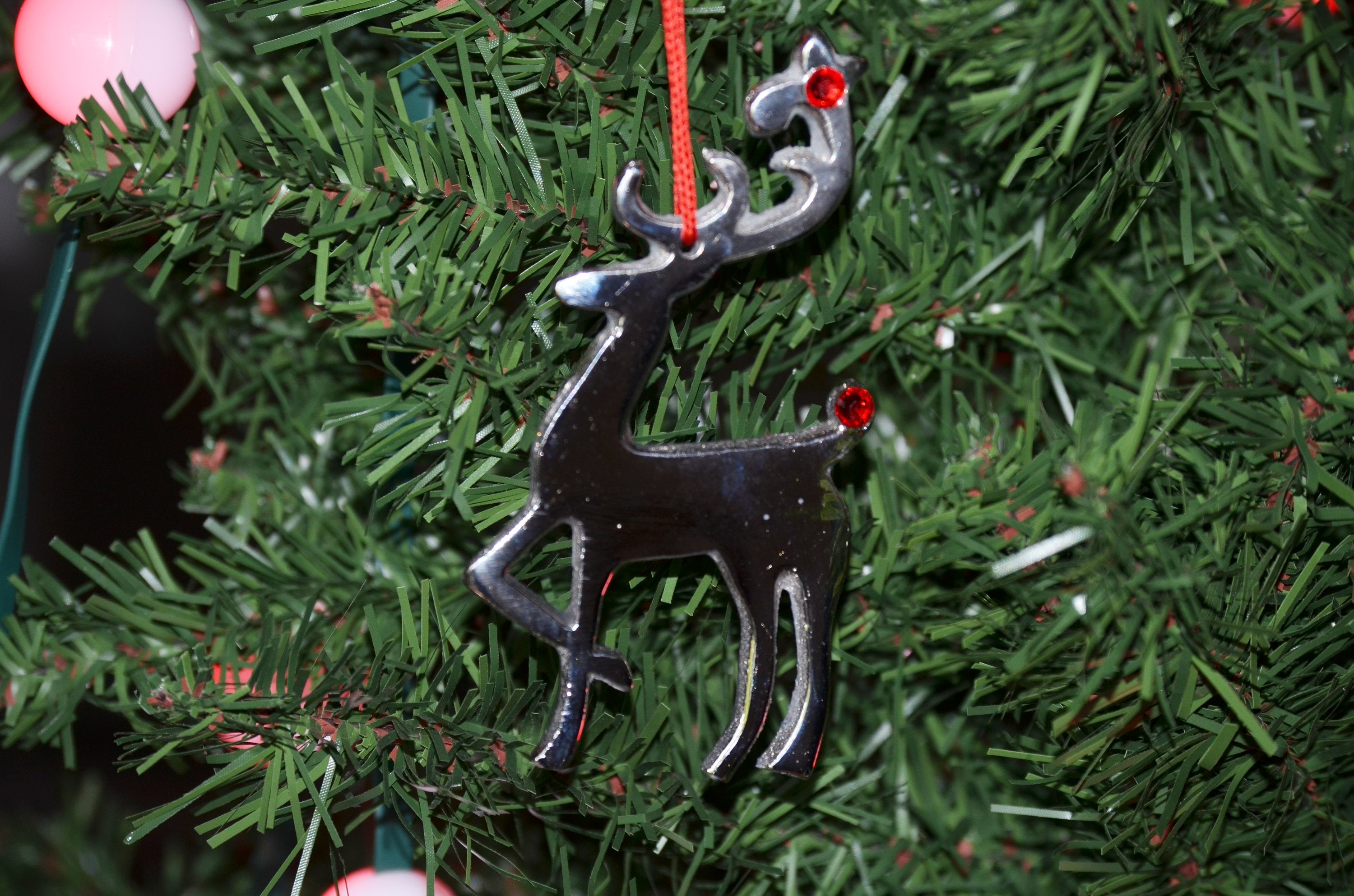 Reindeer Ornament for Christmas Decoration Single Peice