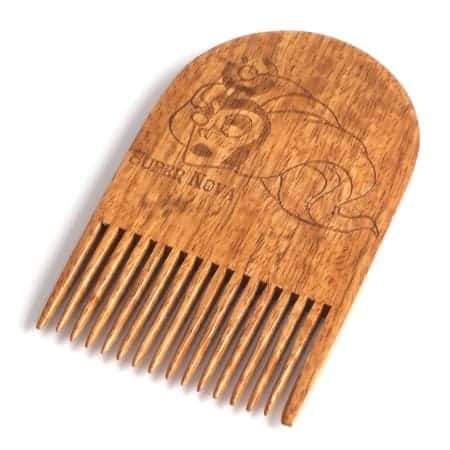 Rick & Morty Super Nova Wooden Beard Comb | Puce Oliver