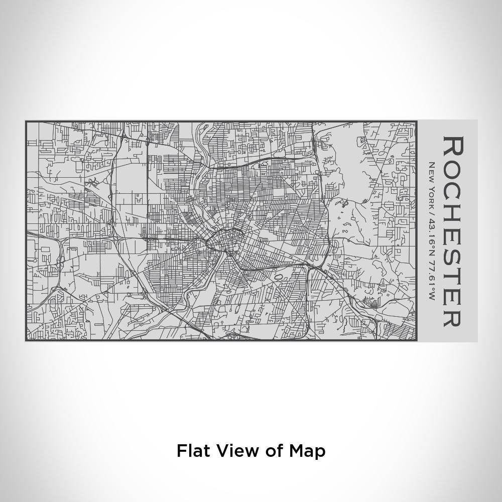 Rochester - New York Map Insulated Bottle