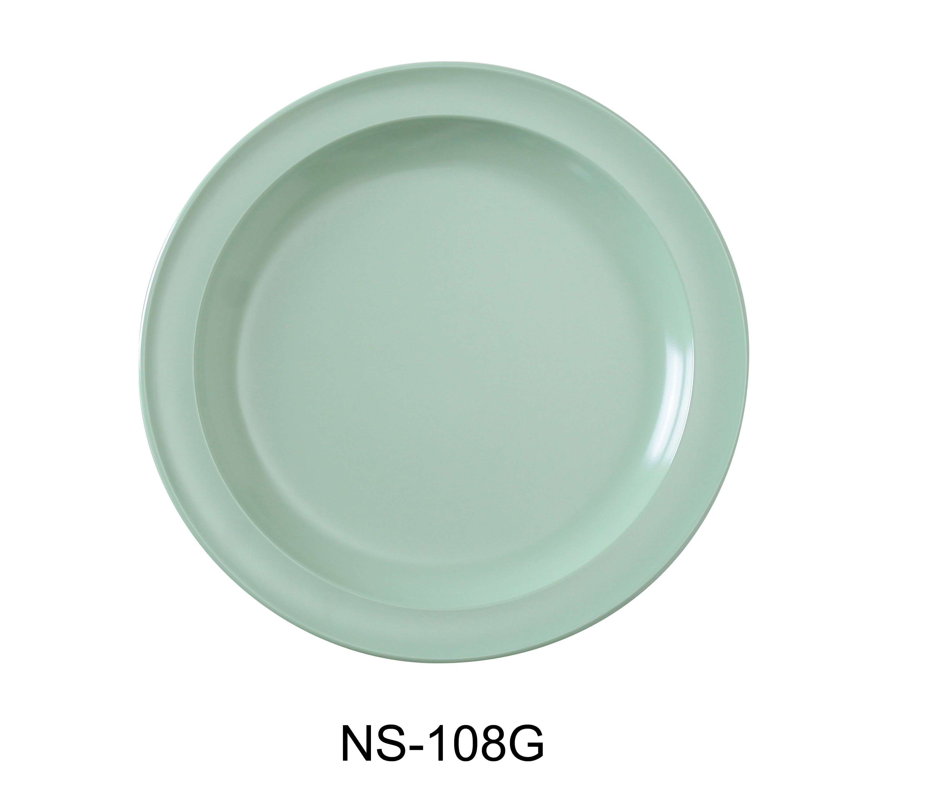 Yanco NS-108G Nessico Round Dinner Plate | Lime Atlas