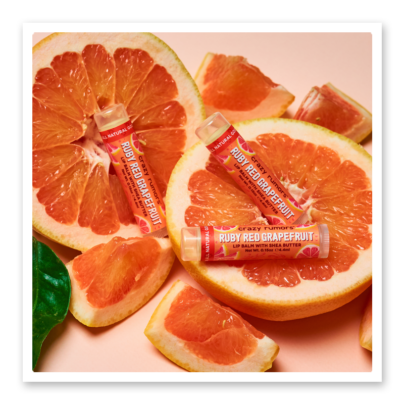 Crazy Rumors Ruby Red Grapefruit, Lip Balm - Zomdo Marketplace | Zomdo.com