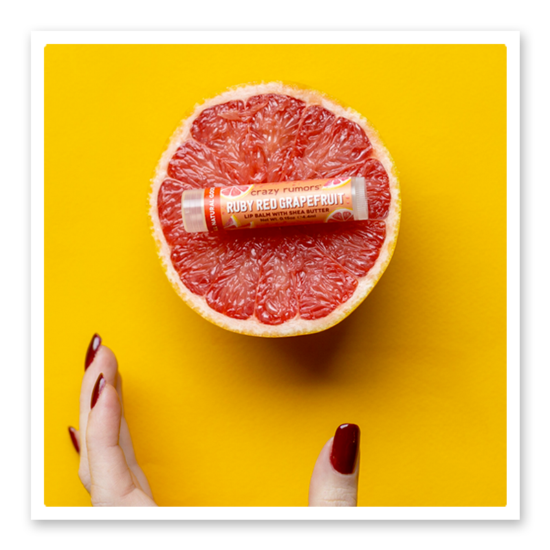 Crazy Rumors Ruby Red Grapefruit, Lip Balm - Zomdo Marketplace | Zomdo.com