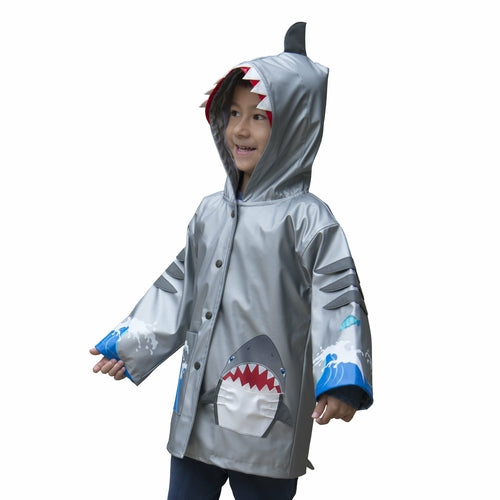 Shark Style Raincoat for Kids