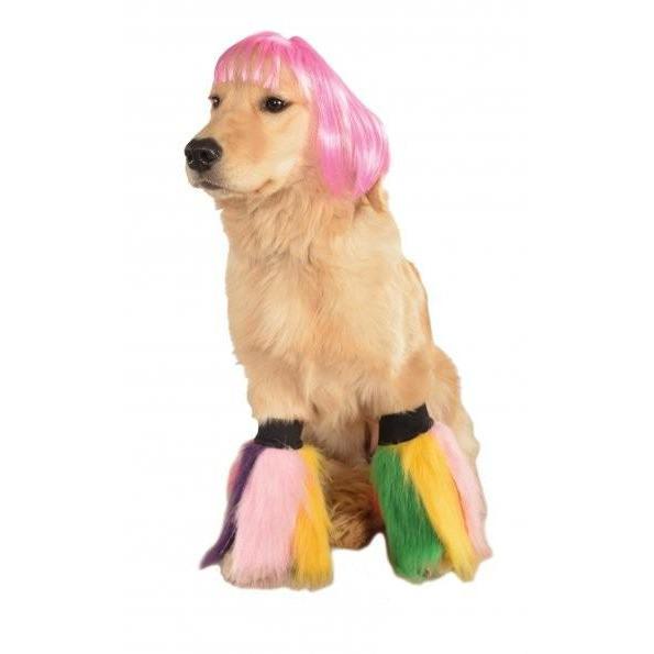 Short Pink Bob Pet Wig | Turquoise Daedalus