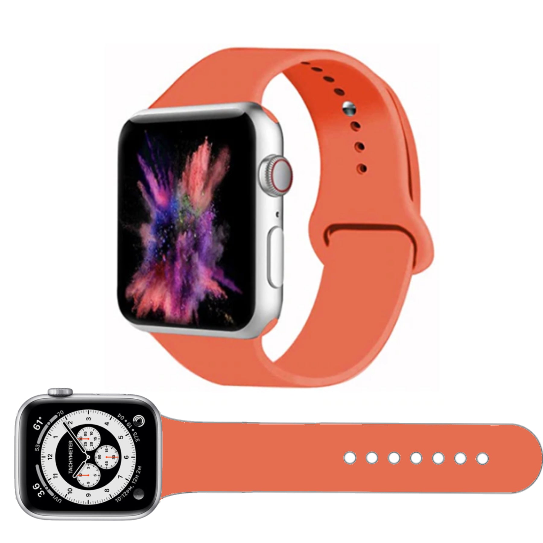 Personalized Colorful Sport Apple Watch Band