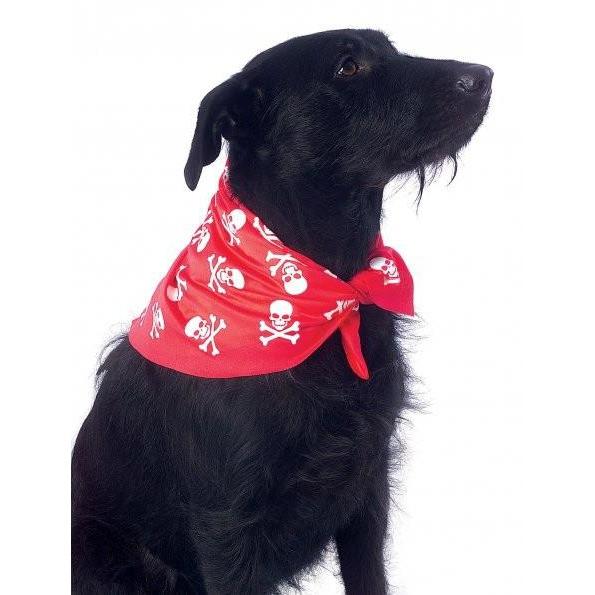 Skulls & Bones Pet Bandana | Turquoise Daedalus