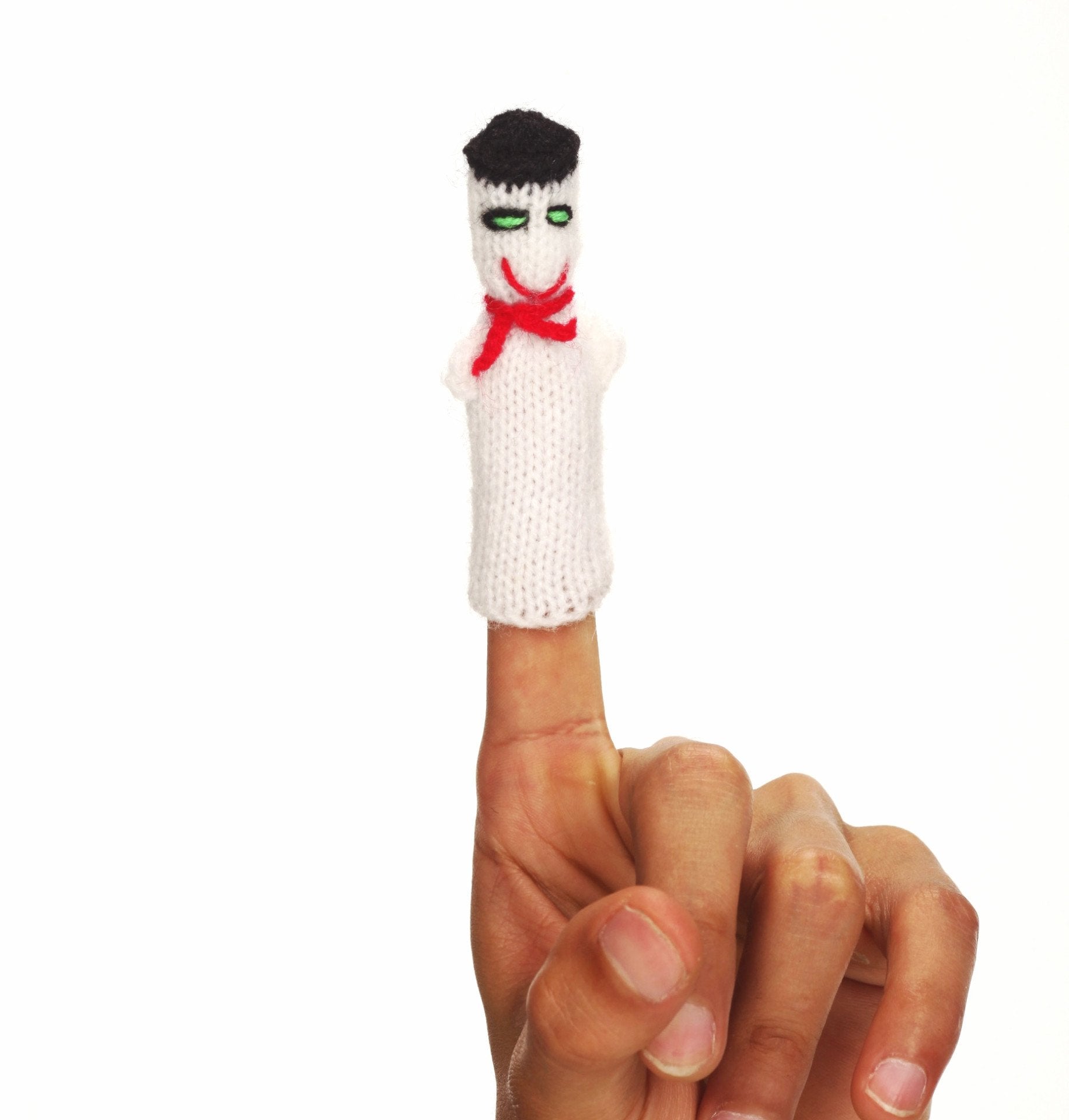 Snowman Finger Puppet