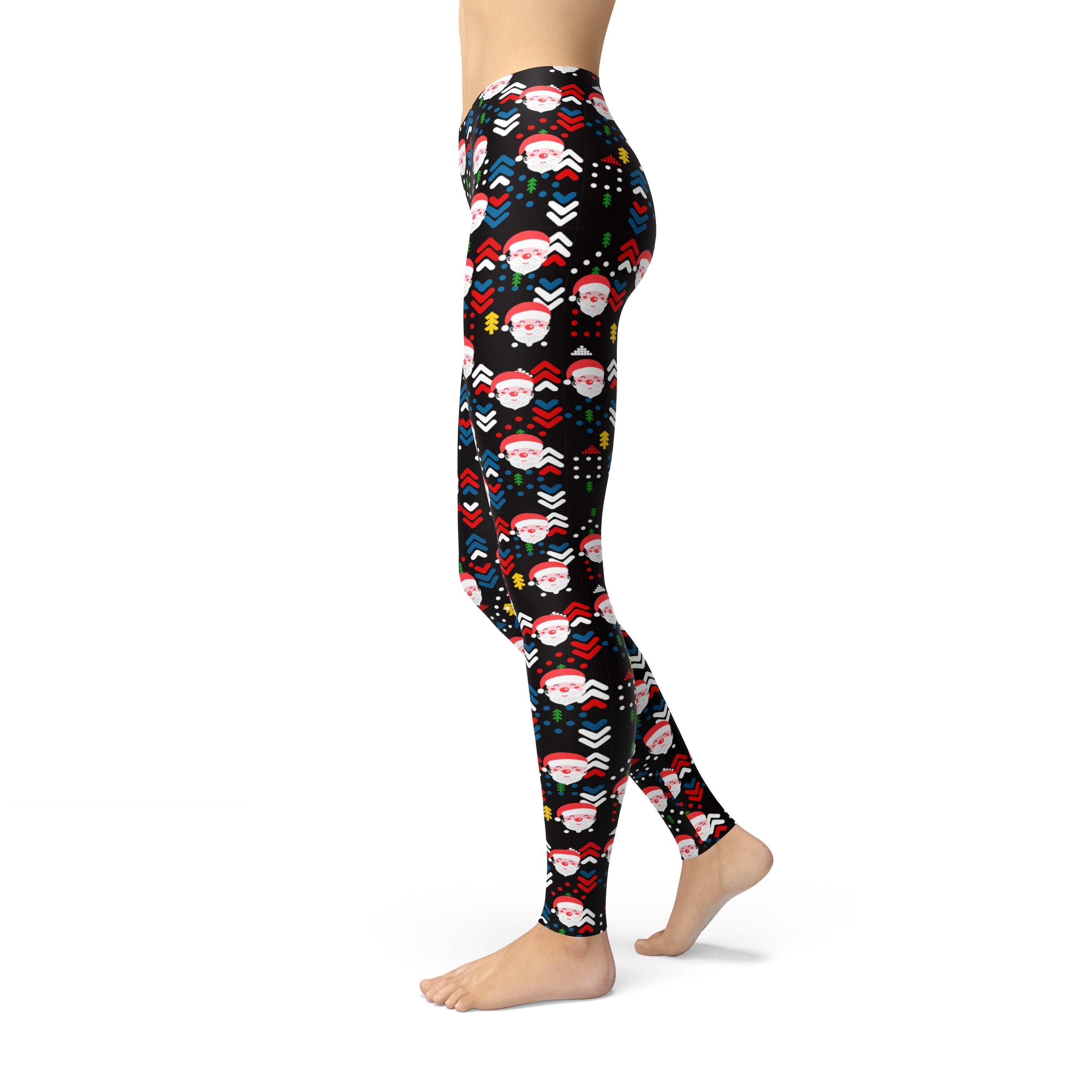 Jean Santa Ornaments Leggings