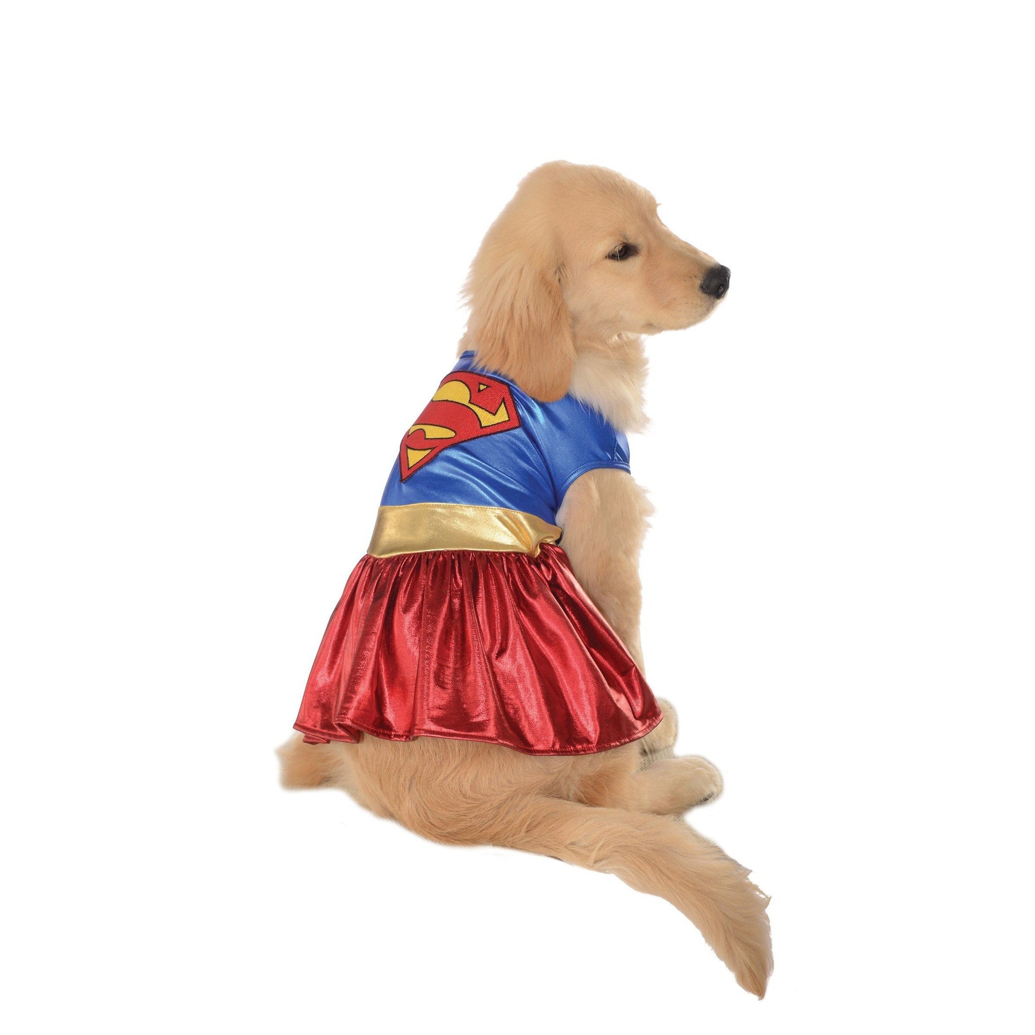 Supergirl Pet Costume | Turquoise Daedalus