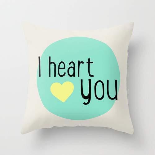 I heart you Pillow | Scorpius