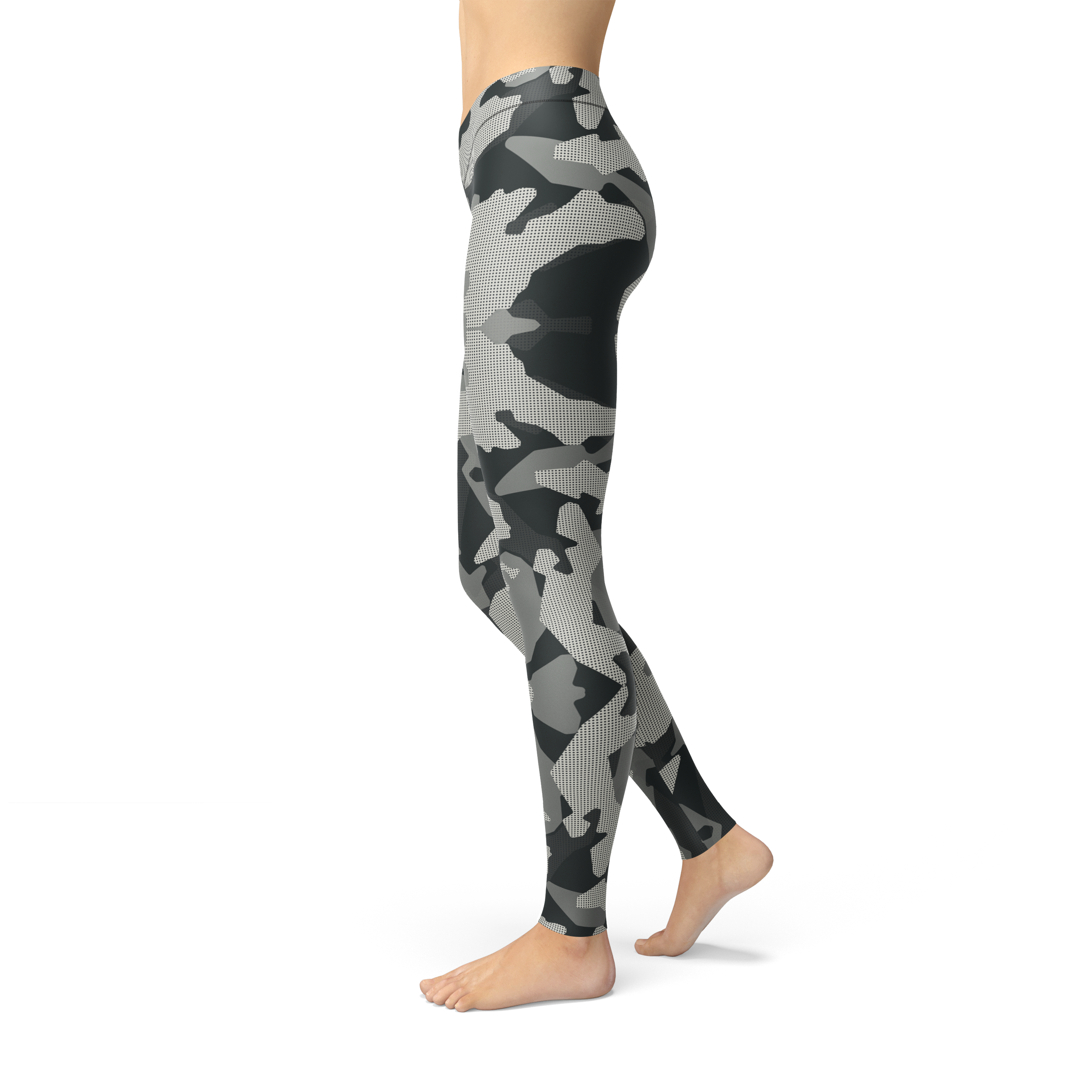 Jean Digital Grey Camo Leggings