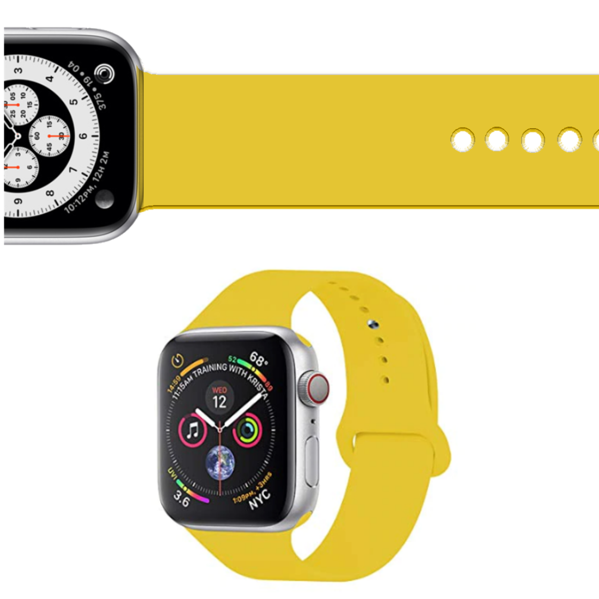 Personalized Colorful Sport Apple Watch Band