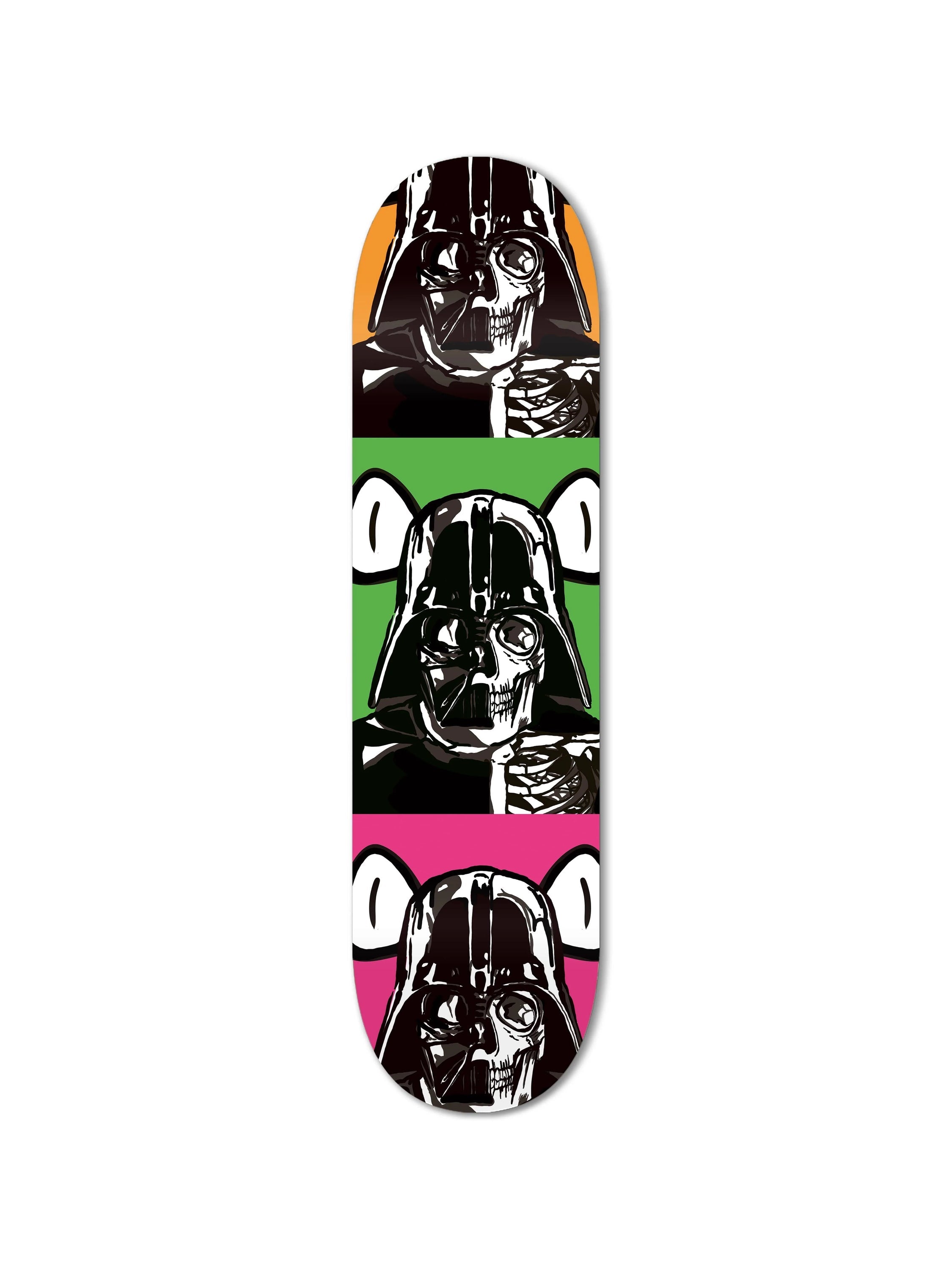 Space Bear Green Skateboard