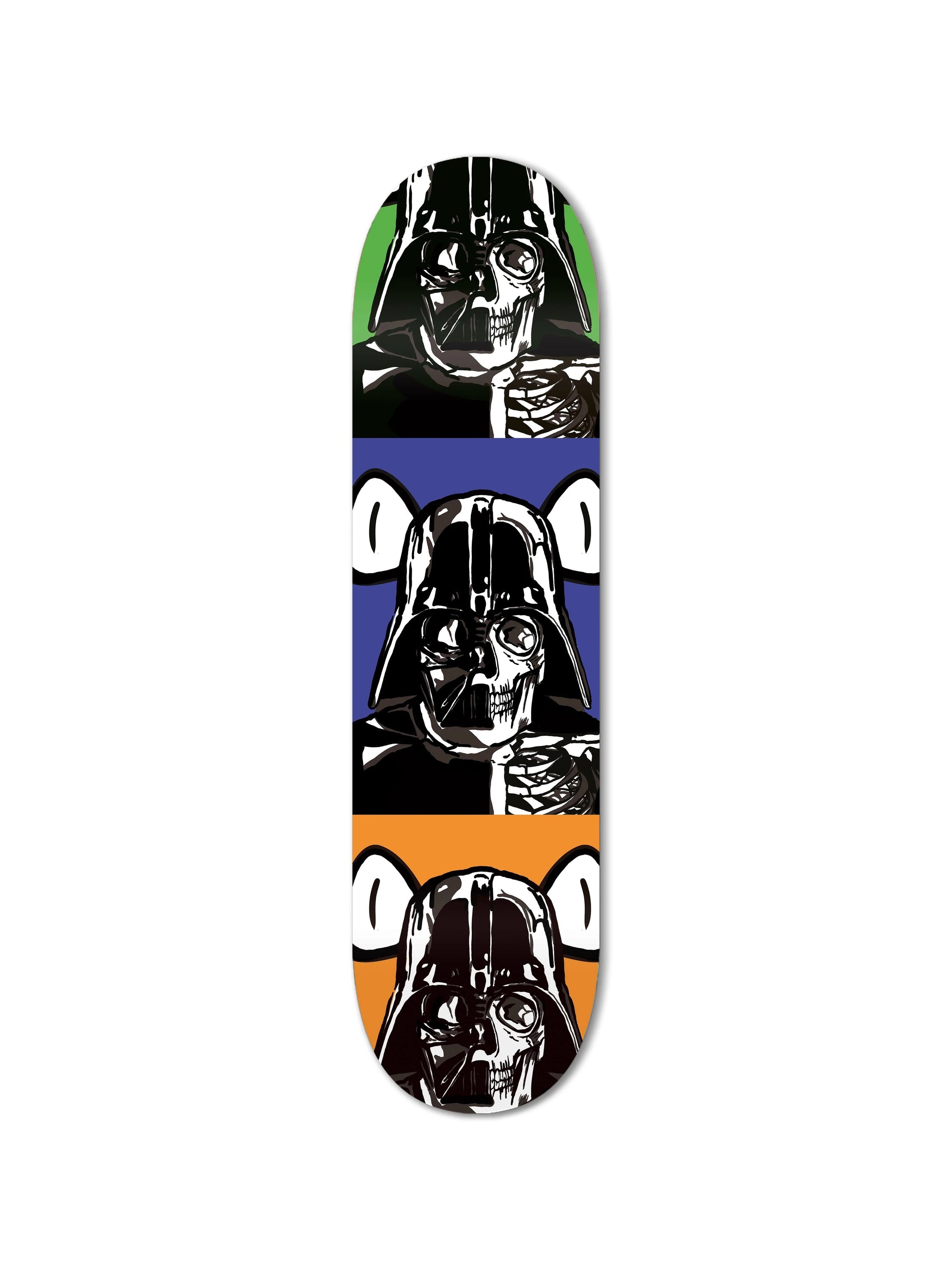 Space Bear Blue Skateboard