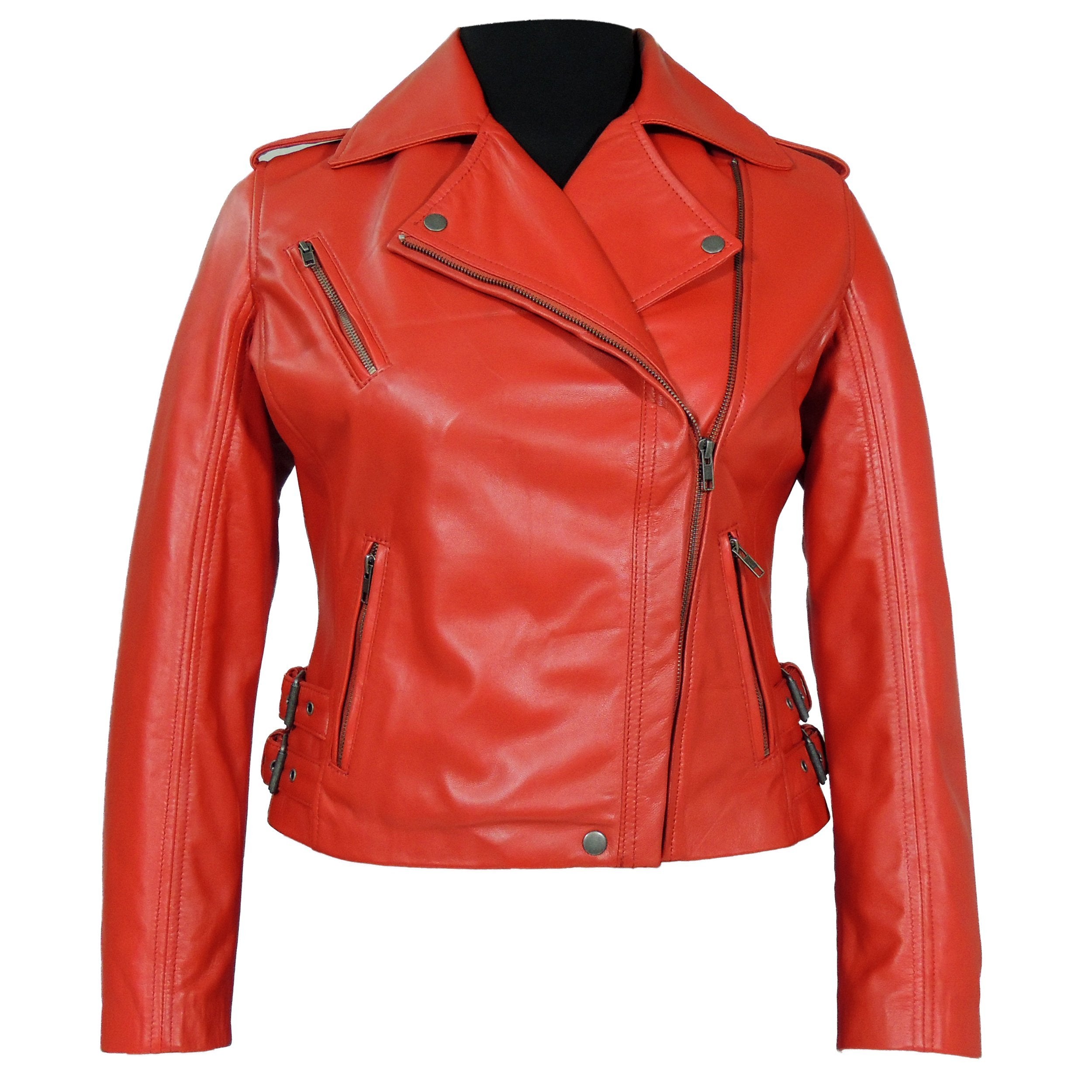 Ava Womens Leather Jacket