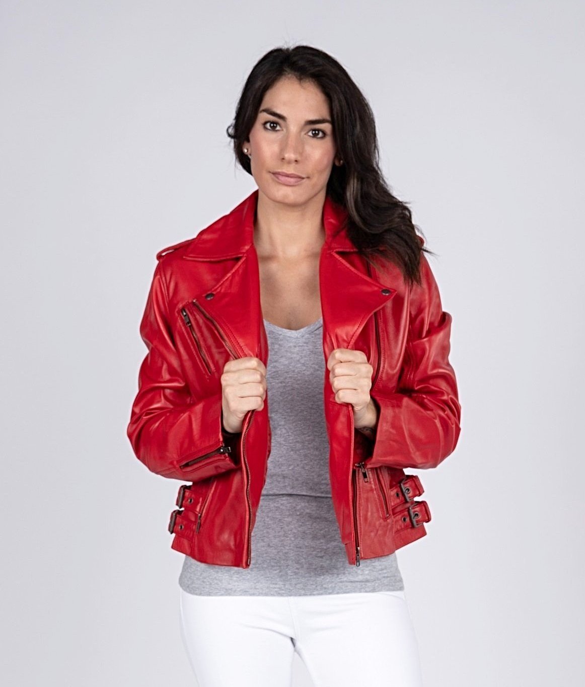 Ava Womens Leather Jacket