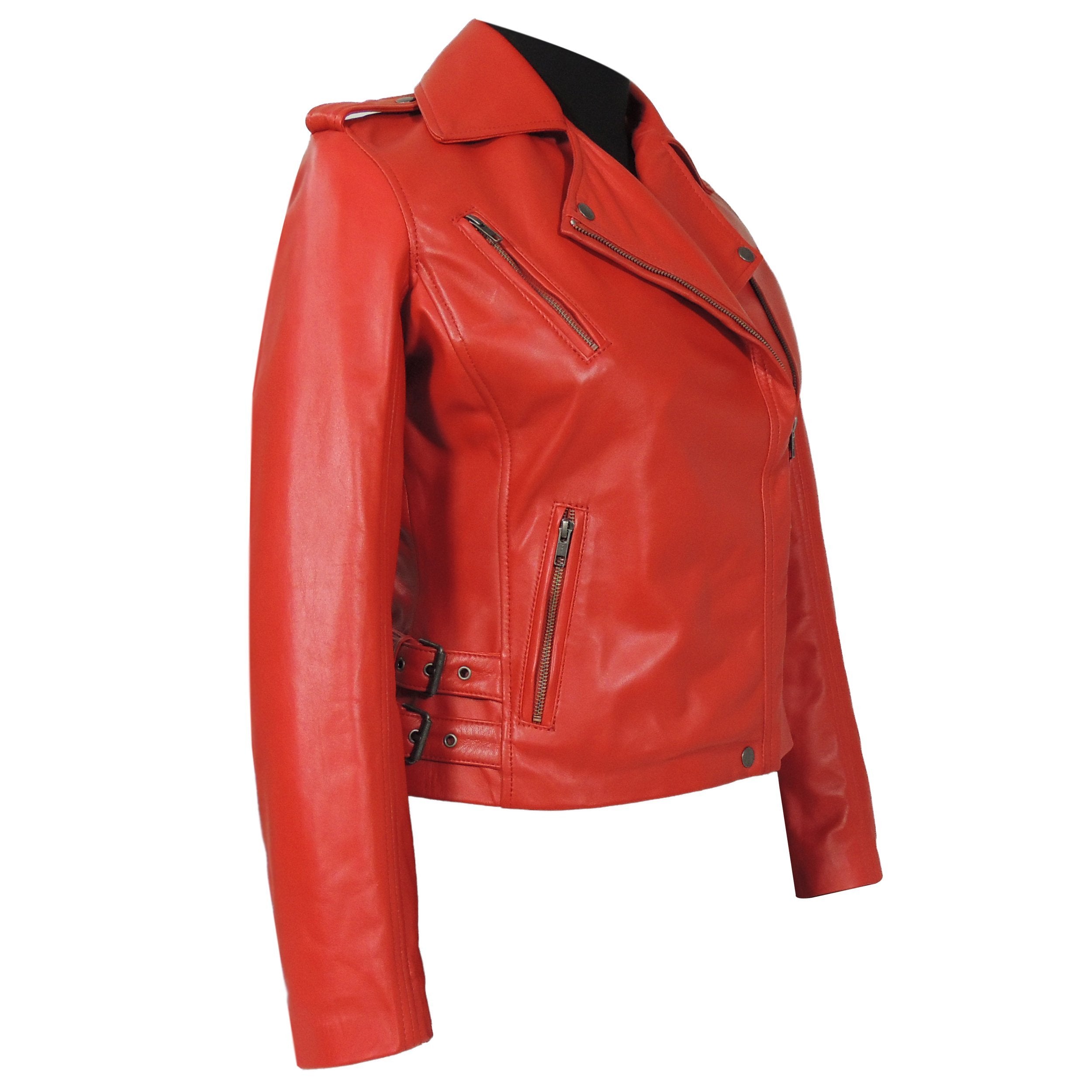 Ava Womens Leather Jacket