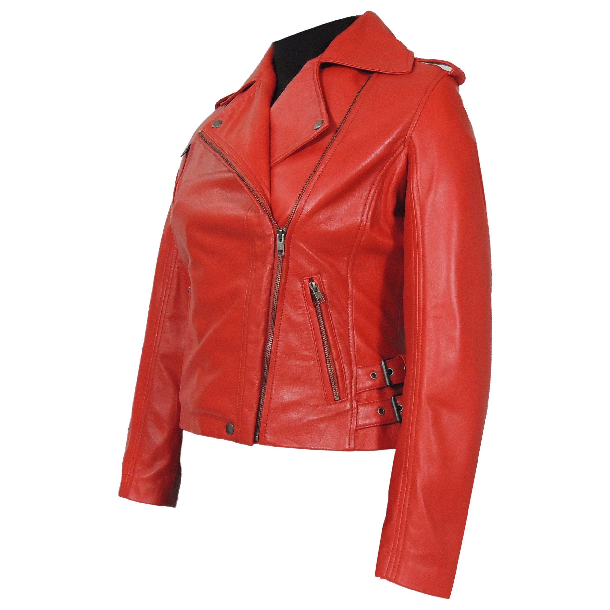 Ava Womens Leather Jacket