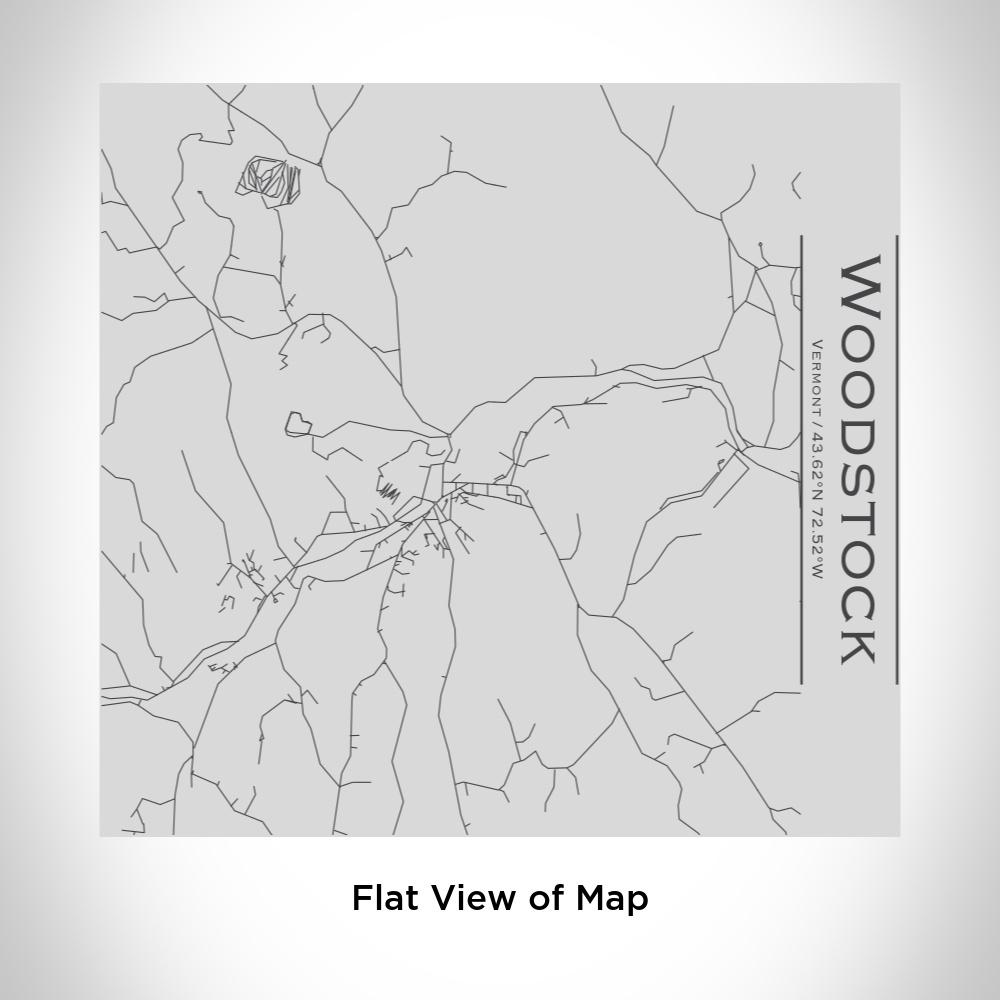 Woodstock - Vermont Map Tumbler