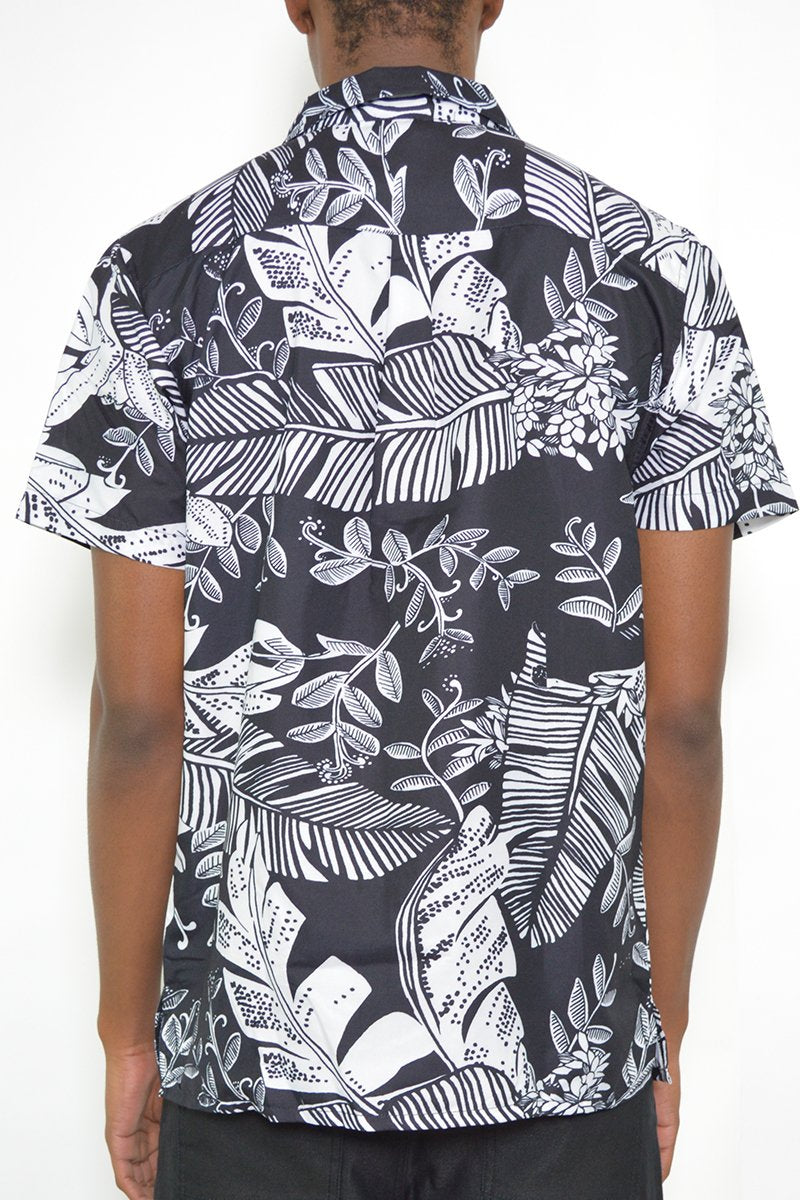 BLKWHT SHORT SLEEVE SHIRT